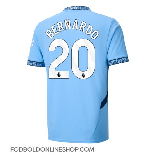 Manchester City Bernardo Silva #20 Hjemmebanetrøje 2024-25 Kortærmet